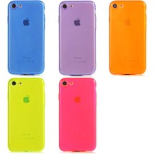 Lofy Apple iPhone Se 2020 - Uyumlu Mun Silikon-Pembe