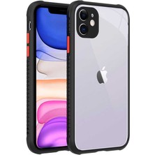 Lofy Apple iPhone 11 - Uyumlu ​​Kaff Kapak-Mor