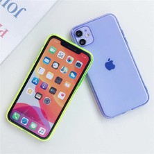 Lofy Apple iPhone Xs 5.8 - Uyumlu Mun Silikon-Pembe