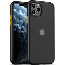 Lofy Apple iPhone 11 Pro Max - Uyumlu Hom Silikon-Siyah