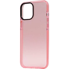 Lofy Apple iPhone 12 Pro - Uyumlu Punto Kapak-Pembe