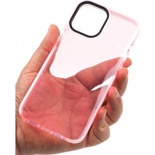 Lofy Apple iPhone 12 Pro - Uyumlu Punto Kapak-Pembe