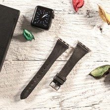 Vagave Apple Watch Uyumlu Kadın Crazy Deri Kordon 38 40 41 mm