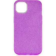 Lofy Apple iPhone 13 Mini - Uyumlu Shining Silikon-Mor