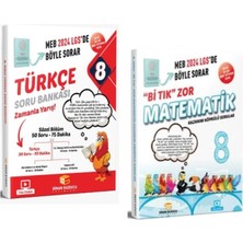 Kolektif Kitap Sinan Kuzucu Yayınları 8. Sınıf Türkçe ve Bi Tık Zor Matematik Soru Bankası (2 Kitap)