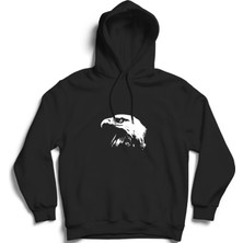 The Fame Kartal, Eagle, Kapüşonlu Sweatshirt Hoodie
