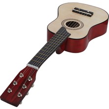 Silhouette 25 Inç Basswood Akustik Gitar 6 Strings Küçük Mini Gitar Gitar Seçim Dizeleri ile Çocuk Çocuklar Için Hediye Acemi (Yurt Dışından)