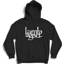 The Fame Lamb Of God, Big Logo, Rock Metal Müzik Grubu Kapüşonlu Sweatshirt Hoodie