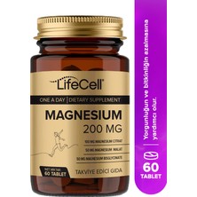 Life Cell Magnesium 200 Mg - Takviye Edici Gıda