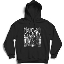 The Fame Manowar, Silver Eagle, Rock Metal Kapüşonlu Sweatshirt Hoodie