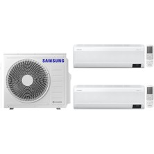 Samsung Windfree™ A++ 12+18 BTU/h +5 Kw Dış Ünite A+++ 17100 BTU Multi Inverter Duvar Tipi Klima