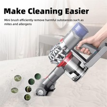 Remedy Dyson V7 V8 V10 V11 V15 Akülü Elektrikli Süpürgeler Için Mini Turbo Fırça Kafası, Türbin Fırçası Tozu, Saçı, Akarları, Kiri Giderir (Yurt Dışından)