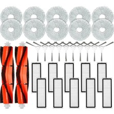 Remedy Xiaomi Robot Vakum S10 + / S10 Artı B105 Yedek Parça Aksesuarları Ana Yan Fırça Hepa Filtre Paspas Bez Bez (Yurt Dışından)