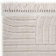 Cool Halı Stone 1090 Bej Kaymaz Taban Koridor Halısı Kesme Yolluk Mutfak Halısı Modern Salon Halısı