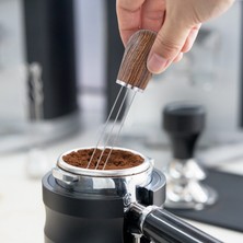 Remedy Espresso Iğne Dağıtıcısı, Ahşap Saplı Kahve Karıştırıcı Dağıtıcısı, C (Yurt Dışından)