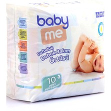 Baby Me Pofuduk Alt Değiştirme Örtüsü 10 Adet 60*60