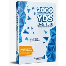 Akın Publishing 2000 YDS Sorusu - Özgün 5 YDS Deneme Sınavı