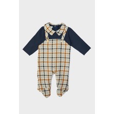 Layette Erkek Bebek Desenli Tulum 23FW0LT8803