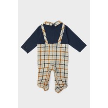 Layette Erkek Bebek Desenli Tulum 23FW0LT8803