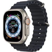 İstanbul Teknoloji Apple Watch Gs Dt Pro T500 Ultra 2 3 4 5 6 7 8 Se - 42 44 45 49 mm Uyumlu Silikon