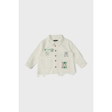 BG Baby Erkek Bebek Ekru Gömlek