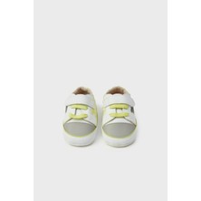 BG Baby Renkli Desenli Erkek Bebek Patik PVC ve PES Malzemeden Konforlu Tasarım