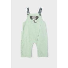 Layette  Erkek Bebek Yeşil Salopet 23FW0LT8111