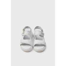 Tyess Bg Store Kız Çocuk Beyaz Sandalet