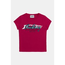 Iceberg Kız Çocuk Kırmızı T-Shirt 23SSITS3150