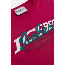 Iceberg Kız Çocuk Kırmızı T-Shirt 23SSITS3150