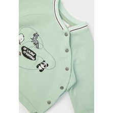 Layette Erkek Bebek Yeşil Sweatshirt 23FW0LT8403