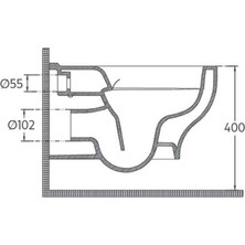 Isvea Soluzione Xl Compact Rimless Asma Klozet