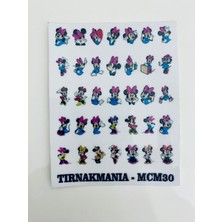 Tırnakmania Üç Boyutlu Yapışkanlı Sticker Mcm-30