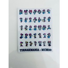 Tırnakmania Üç Boyutlu Yapışkanlı Sticker Mcm-30