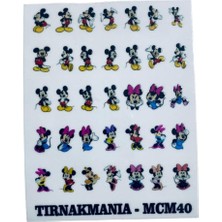 Tırnakmania Üç Boyutlu Yapışkanlı Sticker Mcm-40