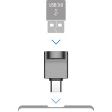 Velliw USB To USB C Otg Dönüştürücü Adaptör Flash Bellek Şarj Aleti USB Kablo Uyumlu