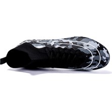 Leipae Yüksek Top Spike Cleats Erkek Futbol Ayakkabıları Çocuk Profesyonel Eğitim Futbol Ayakkabıları (Yurt Dışından)