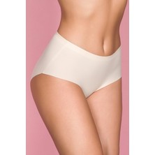 Secret Moda Dikişsiz Iz Yapmaz Lazer Kesim Toparlayıcı Kadın Slip Külot Korse Ten