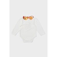 Gb Bayb Layette Kız Bebek Ekru Body 23FW1BG2515