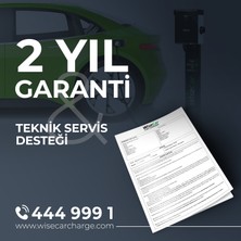 Wisecar 22 Kw Taşınabilir Elektrikli Araç Şarj Cihazı WTP3