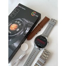 Tekiz Teknoloji Watch 4 Pro Gt Iphone ve Android Uyumlu Siyah Akıllı Saat