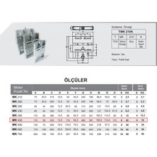 Orka Mkk 430 Tip İnce Saclı Motor Kızağı