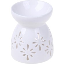 Zhuning Shop 1 6.5X8CM Tarzı Seramik Esansiyel Yağ Lambası Aroma Brülör Aromaterapi Mum Koku Tutacağı (Yurt Dışından)