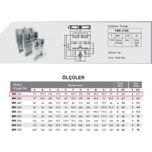 Orka Mkk 210 Tip İnce Saclı Motor Kızağı