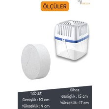 Viselia Nem Alıcı Set 2 Cihaz ve 10 Adet Yedek Tablet Rutubet Giderici Önleyici Küf Engelleyici 12X450 gr