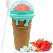 Gui Xulian Slushy Maker Cup Slushie Cup Magics Freeze Squeeze Ice Cup Yaz Smoothies Slushie Bardak Dondurma Makinesi Ev-B Için (Yurt Dışından)