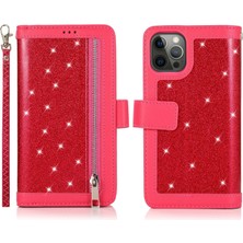 Xstep Case iPhone 12/12 Pro Powder Zipper Cep 9 Deri Kapak Telefon Kılıfı (Yurt Dışından)