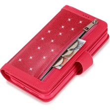 Xstep Case iPhone 12/12 Pro Powder Zipper Cep 9 Deri Kapak Telefon Kılıfı (Yurt Dışından)