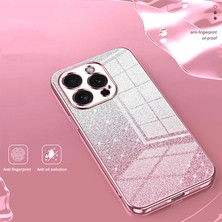 Xstep Case iPhone 15 Pro Cep u Pırıltılı Kesik Kesim Esnek Tpu Elektrokaplatma Telefon Kılıfı (Yurt Dışından)