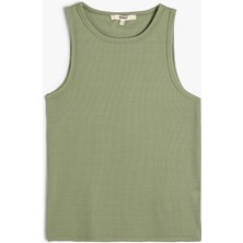 Koton Halter Yaka Atlet Fitilli Slim Fit